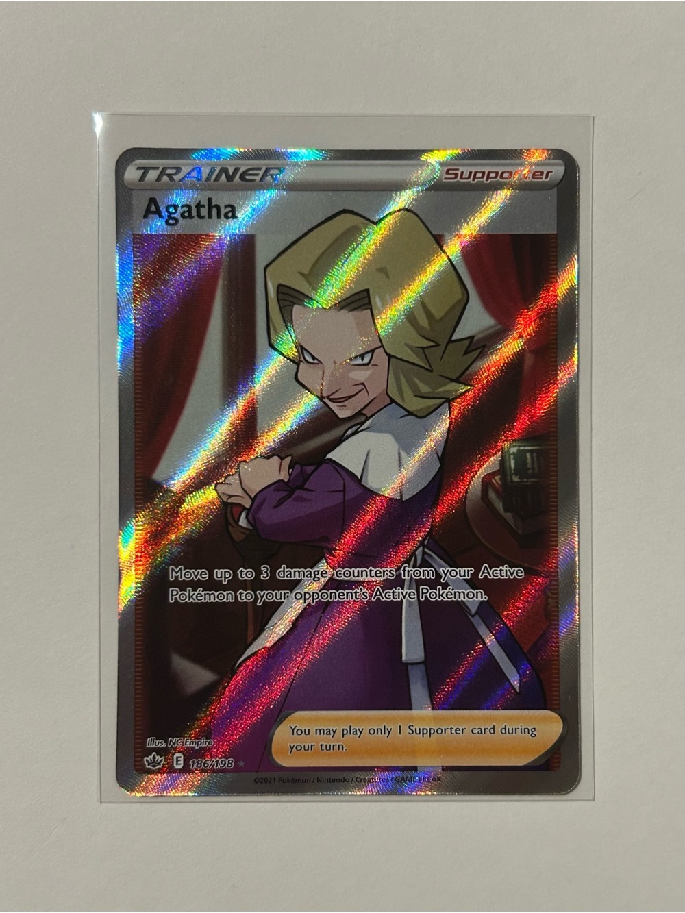 Agatha trainer gallery card